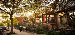The Mile-End neighborhood in Montreal is a predominantly English community that is quite popular among young and successful adults
