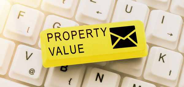 Fair market value determined with a property appraisal