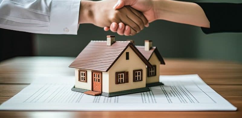 Contract to purchase a house.